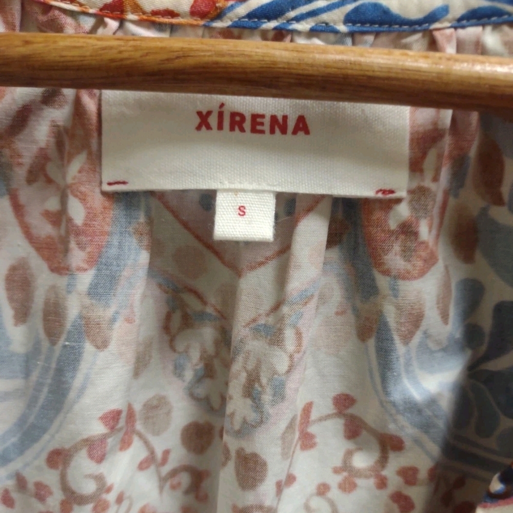 Xirena Multicolor Patterned Blouse - image 2